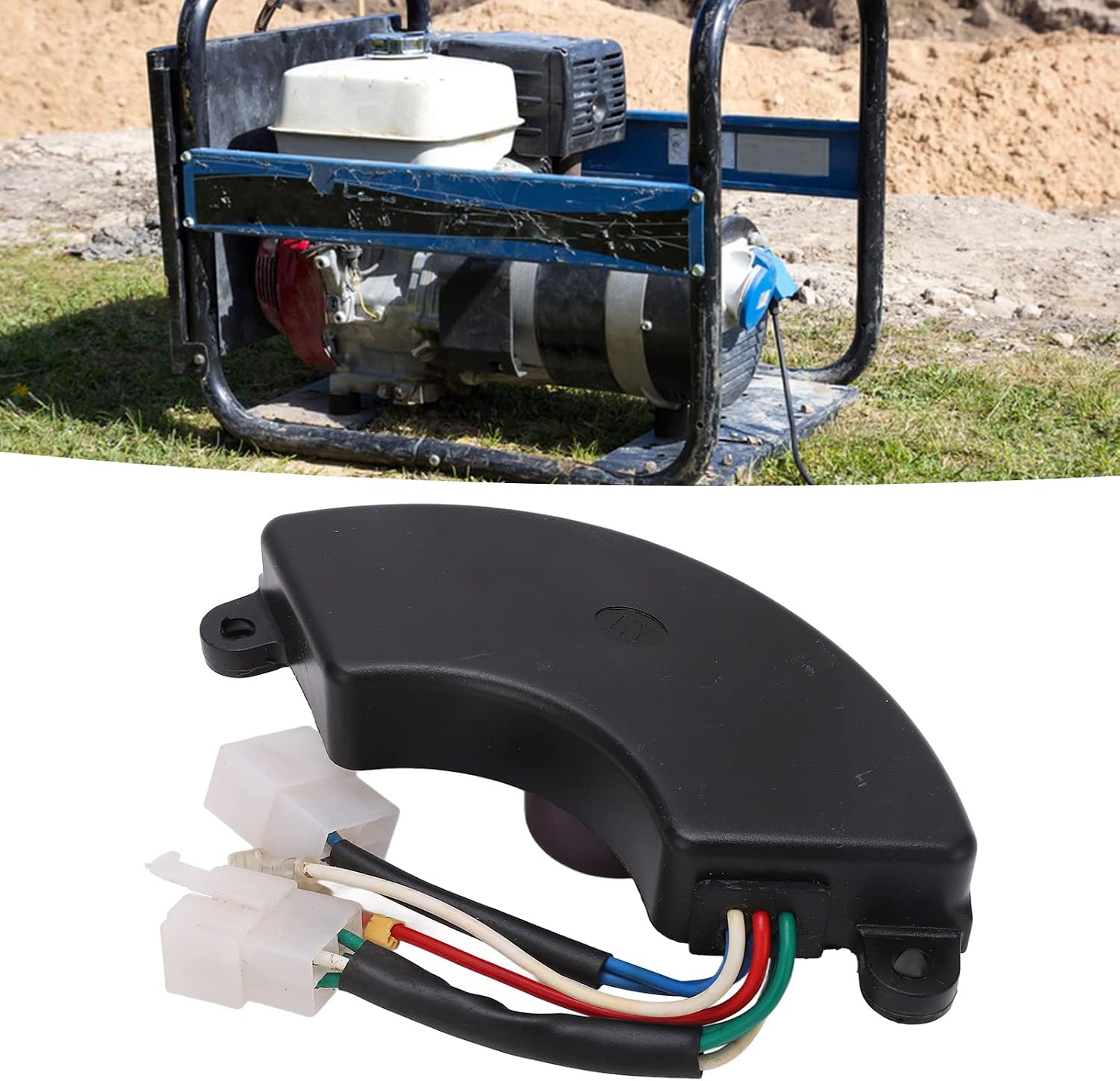 Generator Avr Regulator Voltage Regulator Avr Volt Regulator for 5-7.5Kw Generator, Automatic Regulator Regulator for 3 Phase 8 Wire Voltage Regulators