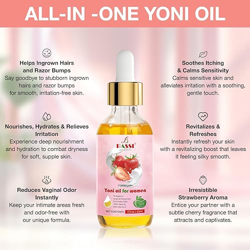 Miniatura 10 de Juego de lavado femenino y aceite Yoni y jabón Yoni para mujer, lavado Yoni para equilibrio vaginal de pH elimina el olor, hidratante de 1.17 onzas