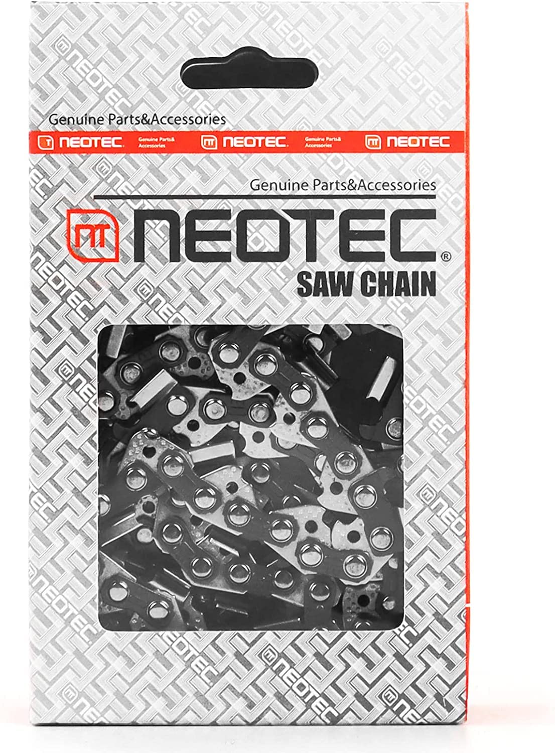 NEO-TEC10 Inch Chainsaw Chain 3 Pack - S40 - .050" Gauge, 3/8" Low Profile Pitch, 40 Drive Links Pole Saw Chain, Compatible with Greenworks, Poulan, Echo, Shindaiwa, Ryobi, Worx and More