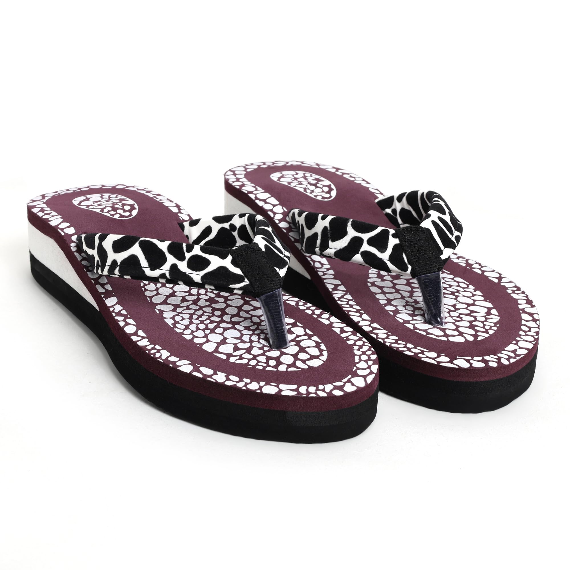 Flip Flop for Women | Soft Comfortable | Breathable | Fashionable | Stylish | Trendy | Super soft | Lightweight | Anti-Slip Sole | Indoor & Outdoor | (Brown) | (F_ST-096)-image-22