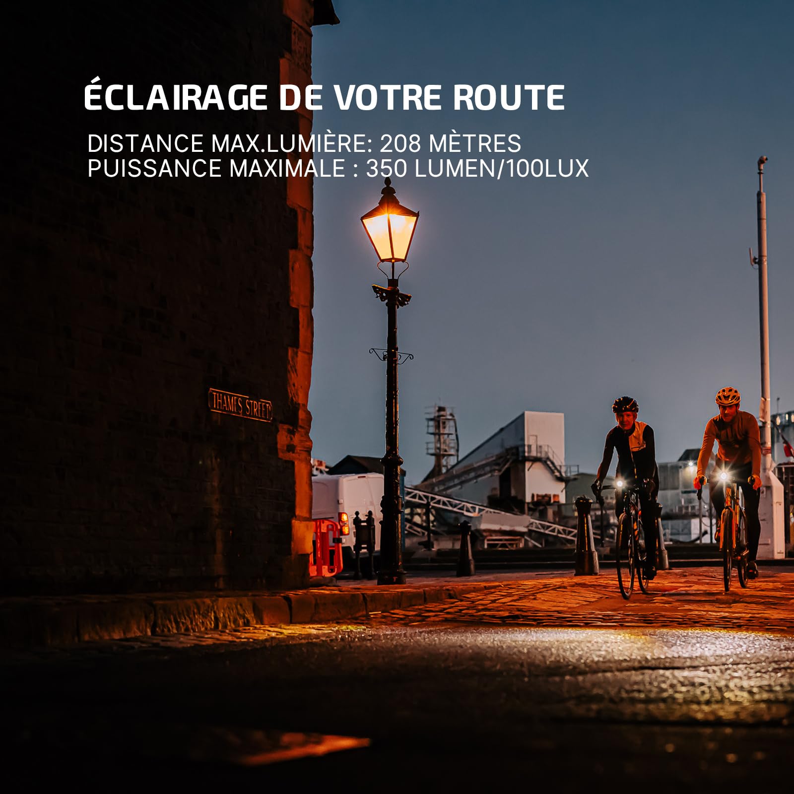 Phare Vélo Olight Goshawk 1600 - Lampe Avant 1600 Lumens, Télécommande, étanche IPX6