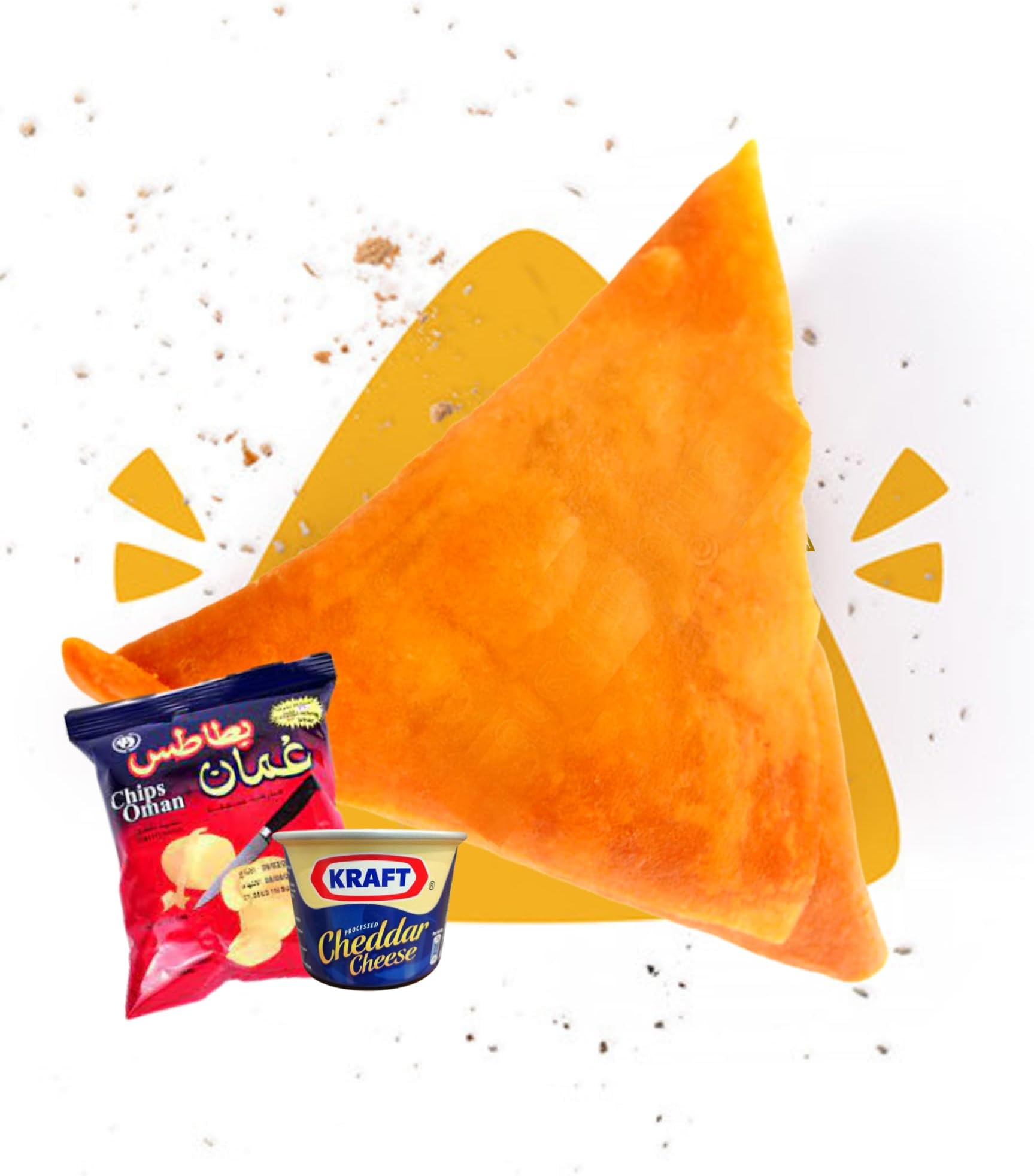 Kraft oman cheese samosa 240g