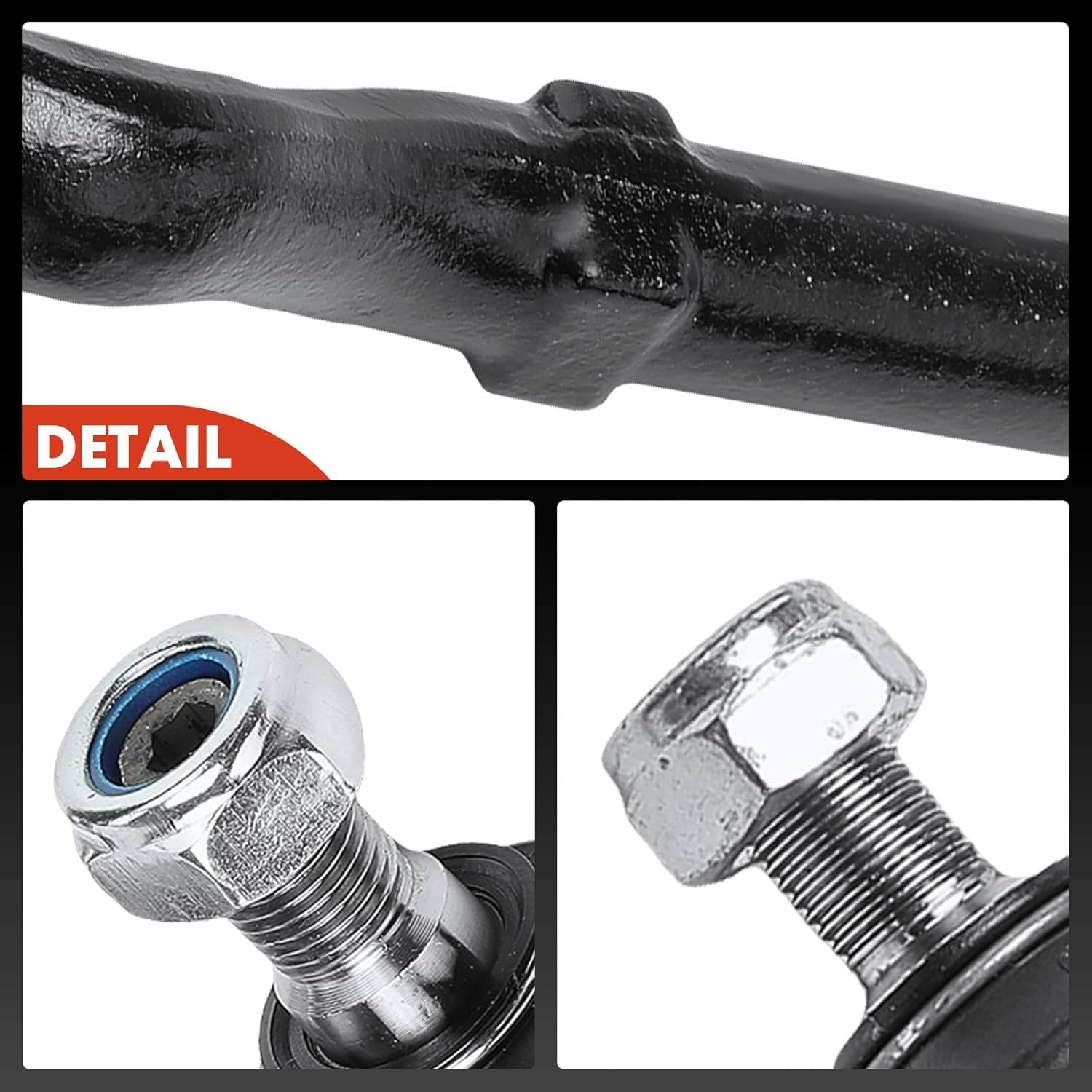 A-Premium 2 x Front Outer Tie Rod Ends, Compatible with Mercedes-Benz E300 1996-1999, E320 1996-2003, E420 1997, E430 1998-2002, E55 AMG 1999-2002