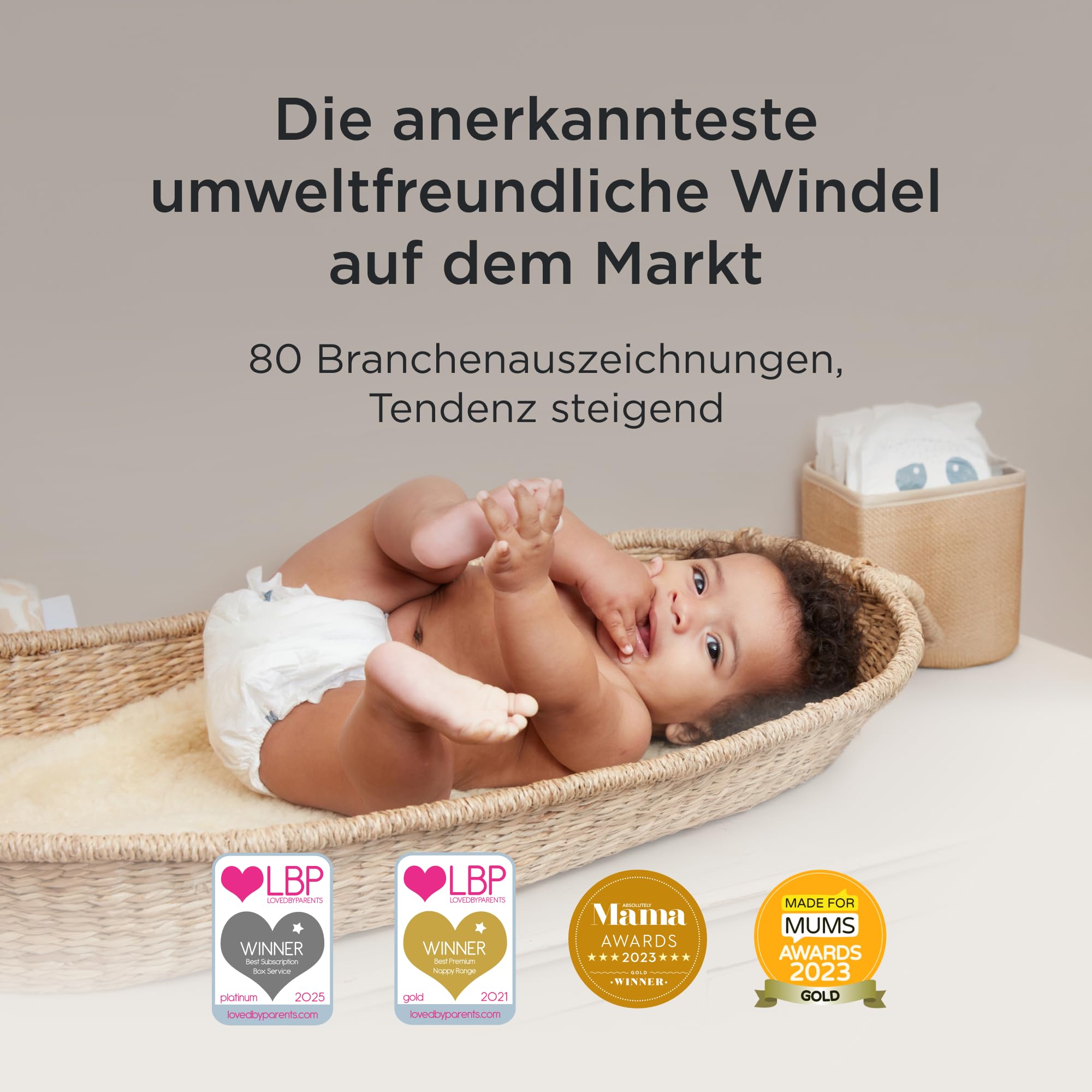 Kit & Kin Premium Luiers Maat 4 (9-14 kg) 128 Stuks, Hypoallergene Baby Nappies, Plantaardige Materialen op Babyhuid, Betrouwbare Lekbescherming, Veganistisch en Dierproefvrij