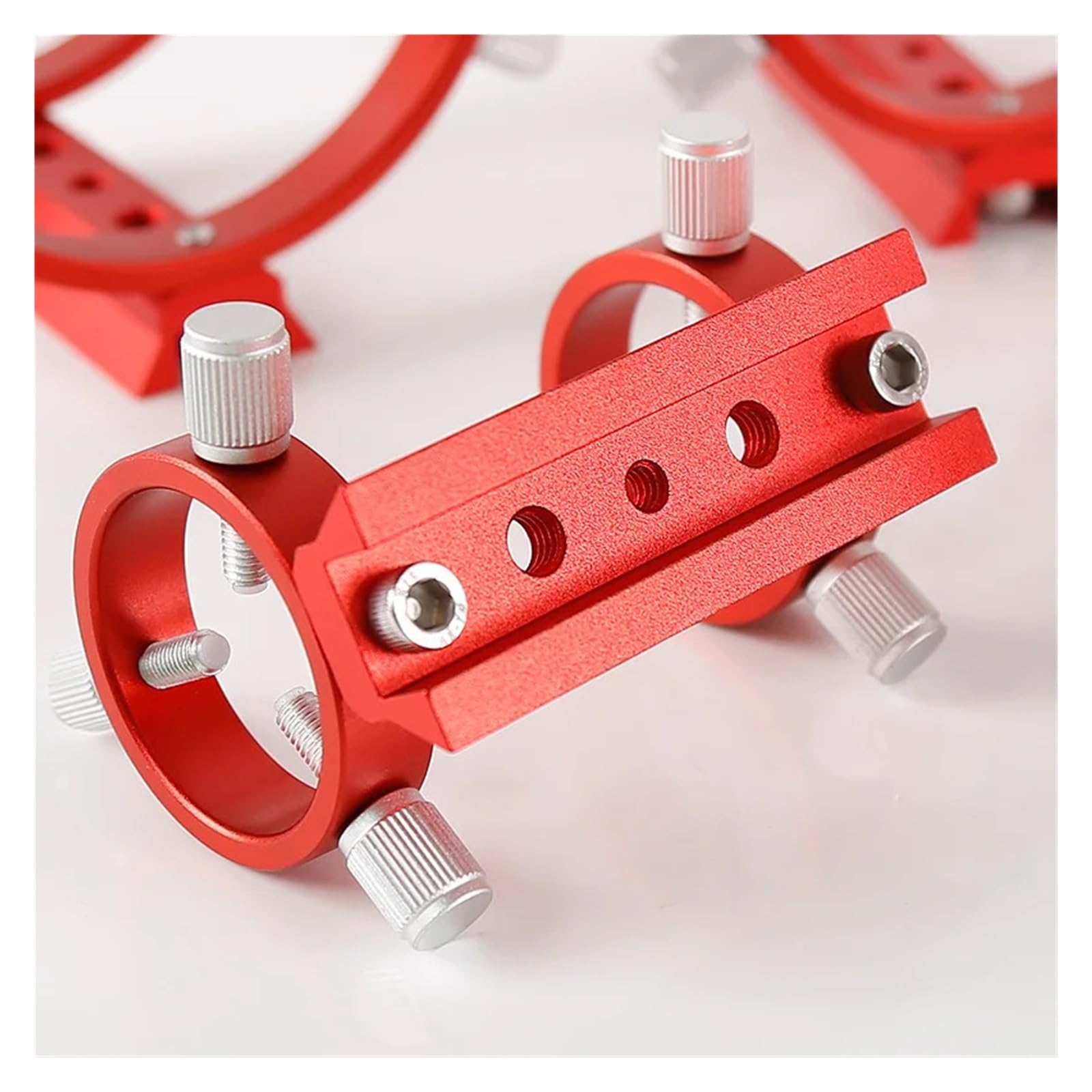 Telescope Tube Rings, Dreipunkt-Leitsternring for astronomische Fotografie, Durchmesser 42–102 mm(80mm)