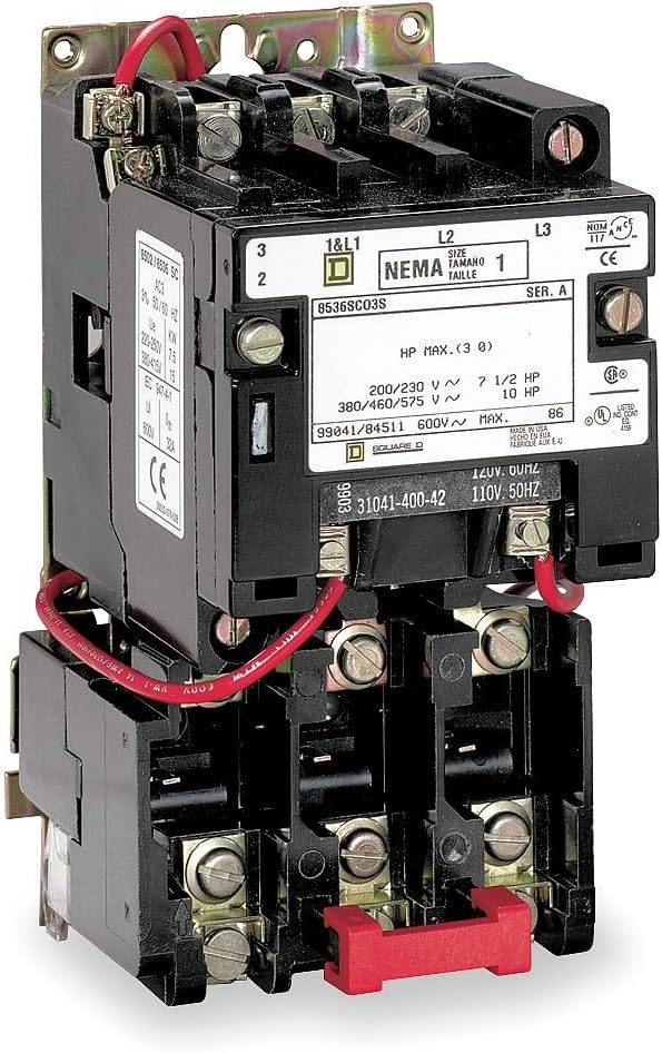 Motor Starter, Non Rev, NEMA Sz0, 208VAC