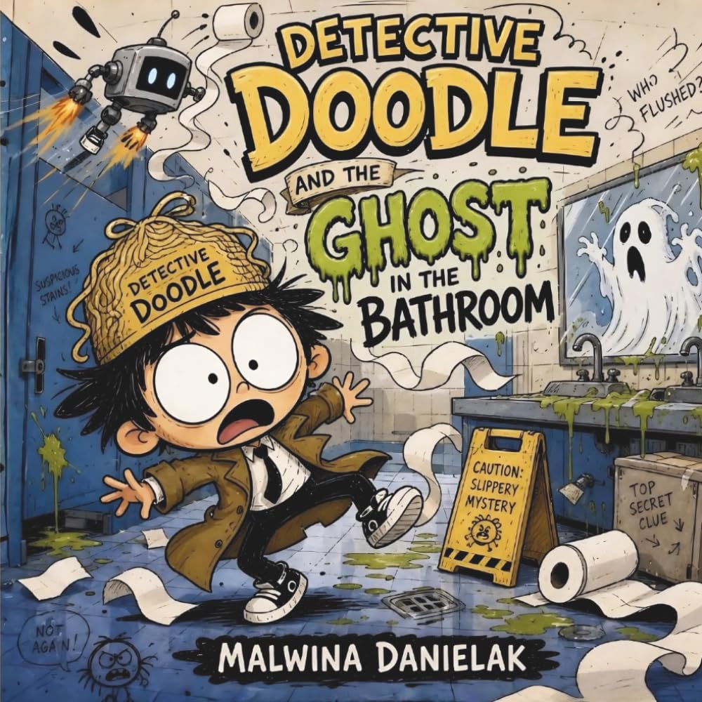 Detective Doodle and the Ghost Bathroom: A Funny Mystery Adventure for Kids Ages 4-8