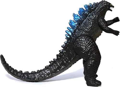 Miniatura 6 de Godzilla Toys - Juego de 8 figuras de acción movibles para cumpleaños de niños 2019, rey de los monstruos ardiendo Heisei Mecha Ghidorah, paquete de