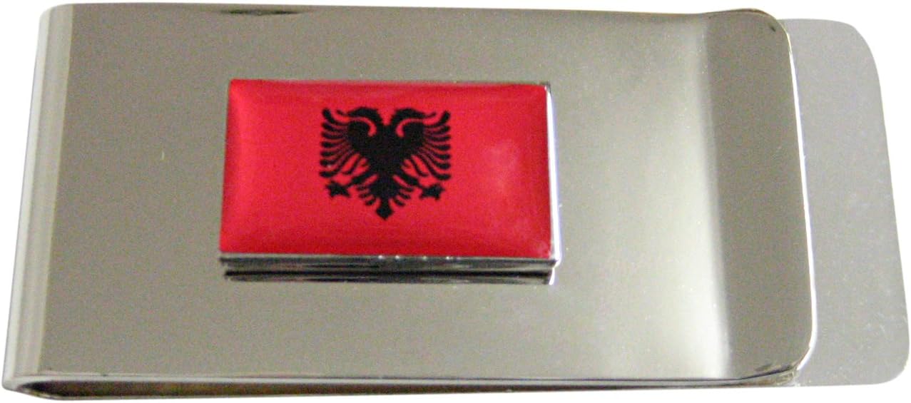Kiola Designs Albania Flag Money Clip