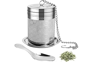 Extra Fine Mesh Stainless Steel Tea Infuser for Loose Tea
