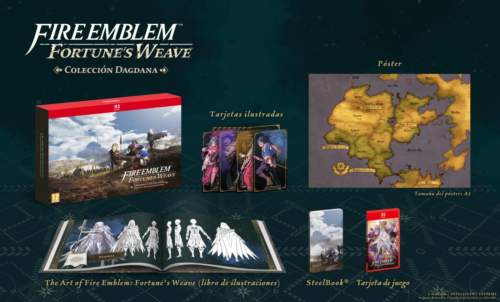 Fire Emblem Fortune's Weave Dagdan Collection (edición limitada) - Nintendo Switch 2