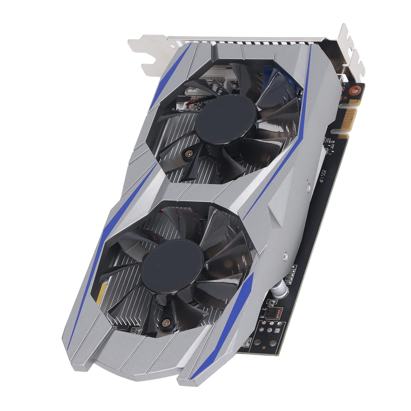 Karta graficzna do gier GTX550TI, karta graficzna do komputera DVI VGA HDMI, podwójne wentylatory 2GB GDDR5 128BIT 4K HDR Karta graficzna o niskim poziomie szumów