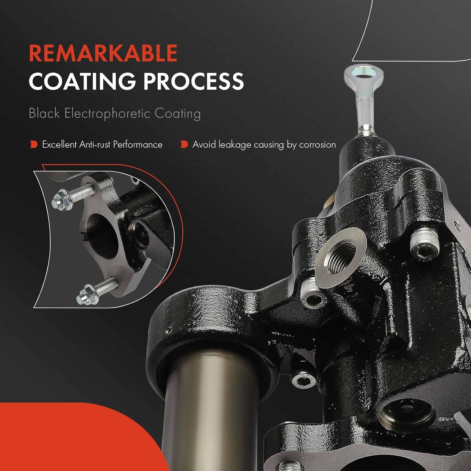 A-Premium Hydraulic Power Brake Booster Compatible with GMC P3500 & Chevrolet P30, 1997 1998 1999, Without Master Cylinder