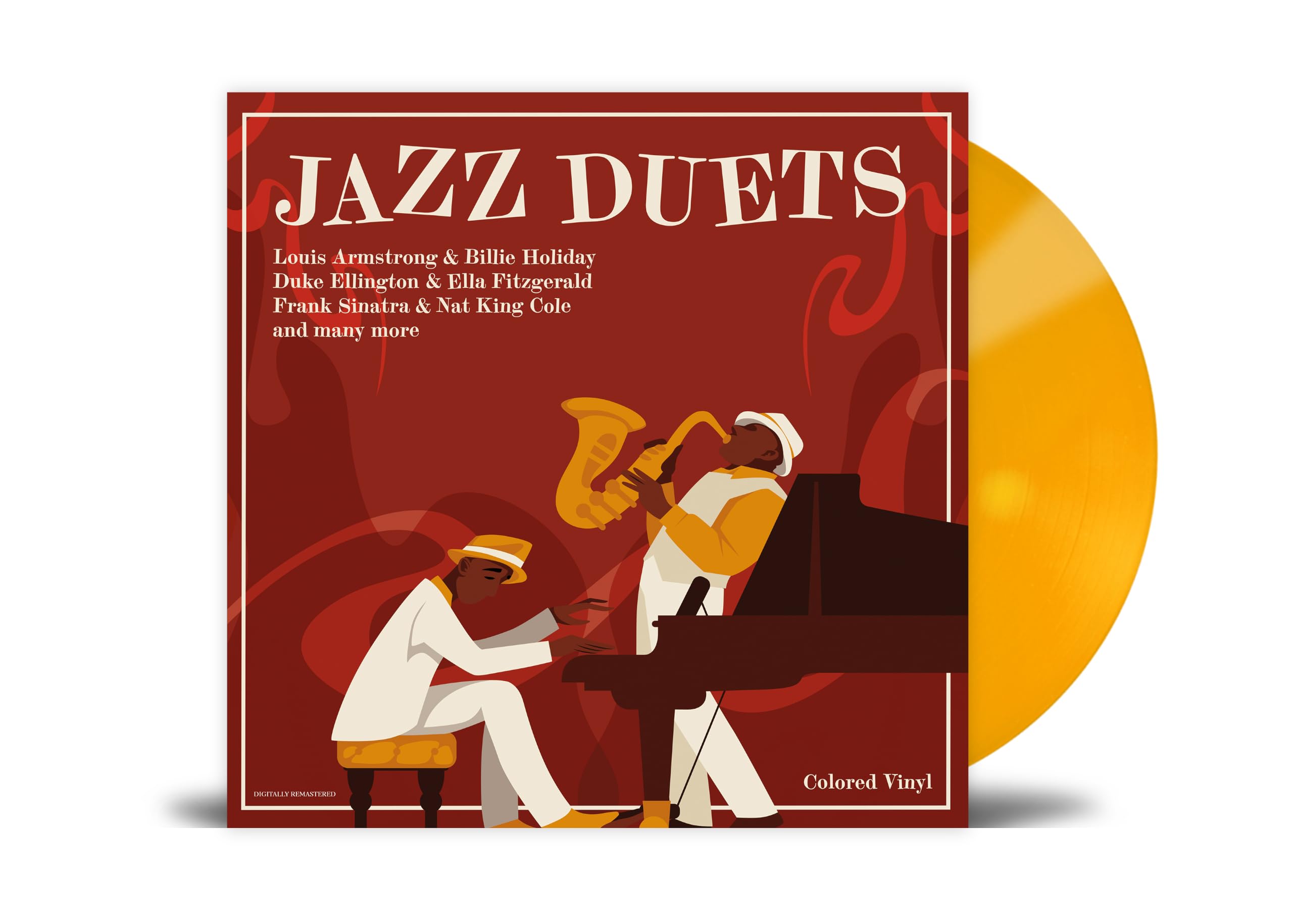 Jazz Duets en de Color, Louis Armstrong, Billie Holiday, Duke Ellington, Ella Fitzgerald, Frank Sinatra, Nat King Cole y Más