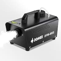 Donner Máquina de neblina para festa, máquina de fumaça com controle remoto com fio, máquina de fumaça de neblina DFM-400S 400W para palco, festival, Natal, Halloween, festas de Ação de Graças, show