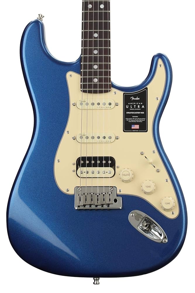 Fender American Ultra Stratocaster ブルー Fender American Ultra Stratocaster HSS RW Cobra Blue