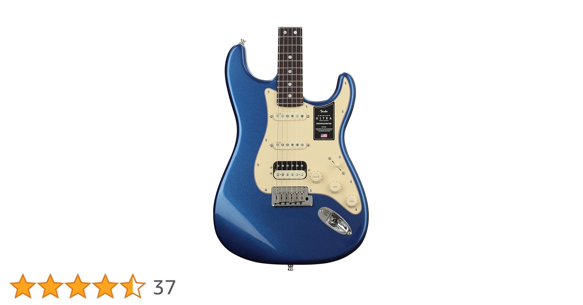 美品！Fender American Ultra HSS コブラブルー Fender American Ultra Stratocaster HSS - Cobra Blue with