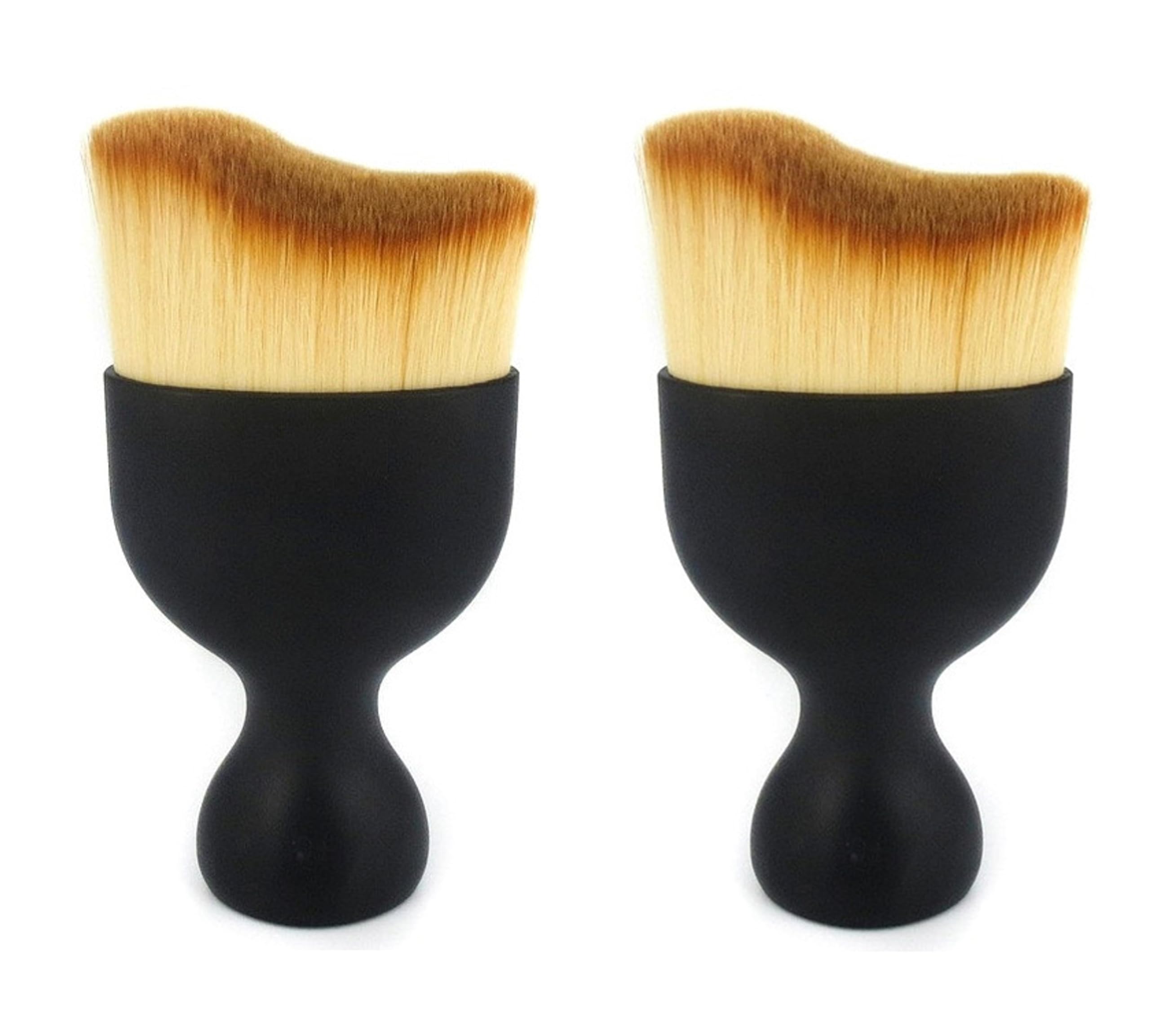 Nail Dust Brush for Acrylic Nails, 2 Pack, Soft Bristles, Ergonomic Handle, Nail Art Cleaner