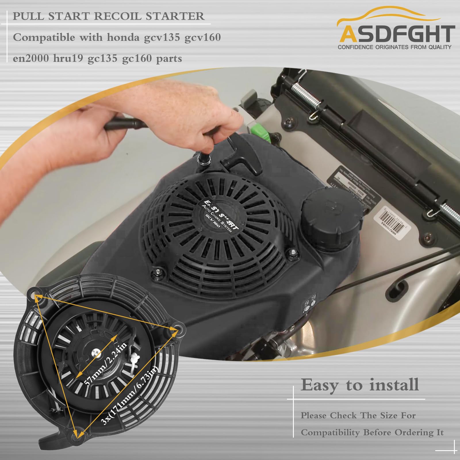 Honda Pressure Washer Parts Strongthium Pull Start Assembly