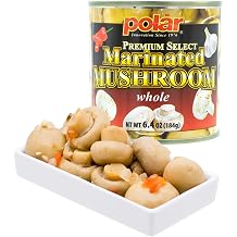 MW Polar Premium Select Whole Marinated Mushrooms 6.4oz Pack of 1