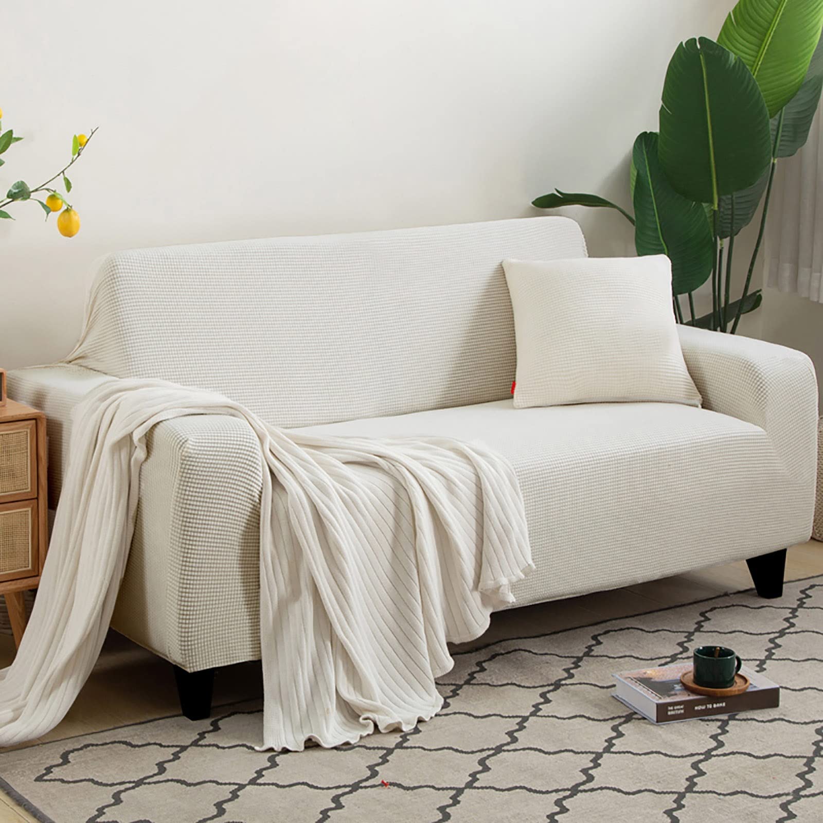 Protège canapé sofa housse extensible contre l'usure quotidienne