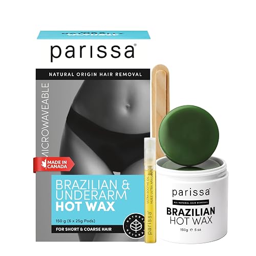Parissa Microwavable Natural Bikini Hot Wax Kit 150 g