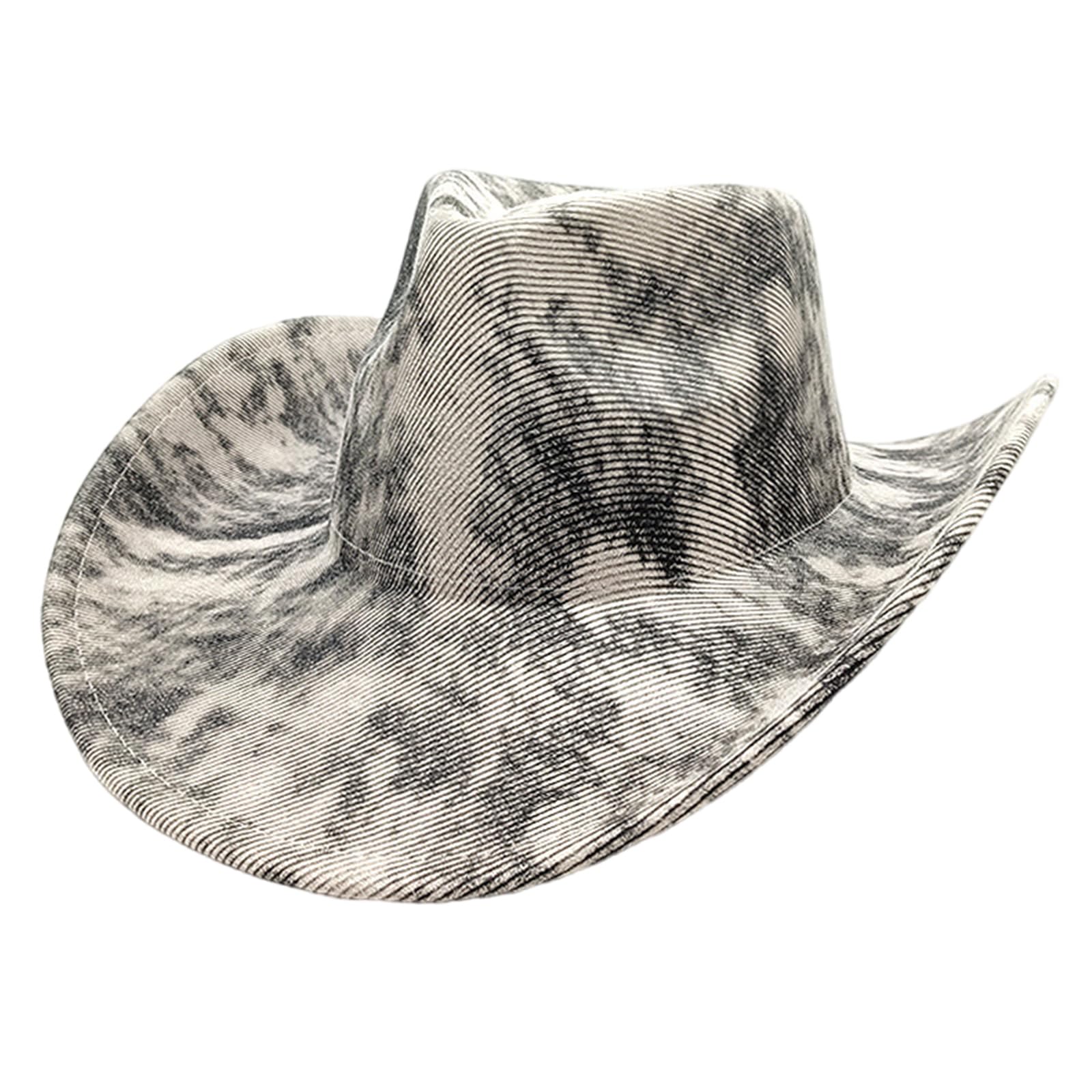 MICFENY Vintage Pattern Cowgirls Hats Lightweight Cap Outdoor Practical Costume Accessory Adventures Hat For Men Women