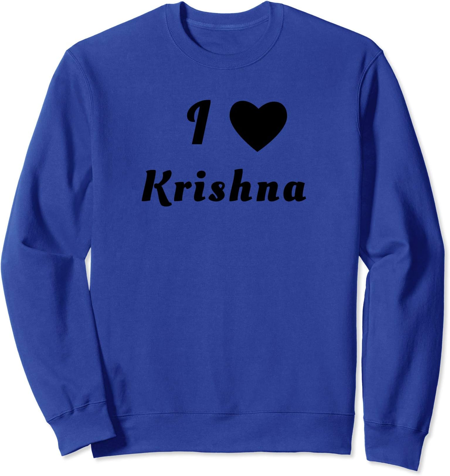 I Love Krishna Sweatshirt