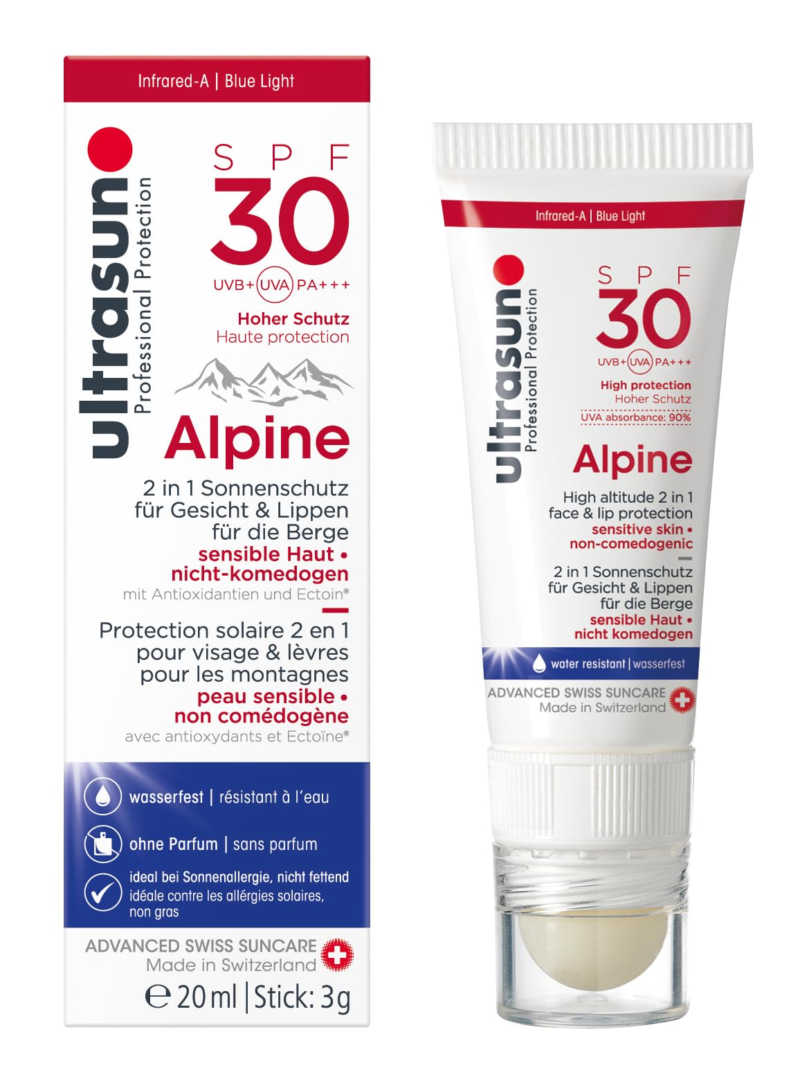 Ultrasun Alpine SPF30, 20 ML