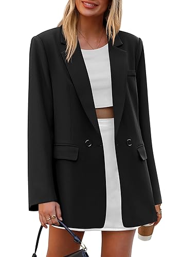 PRETTYGARDEN Fall 2026 Blazers for Women Business Casual Long Sleeve