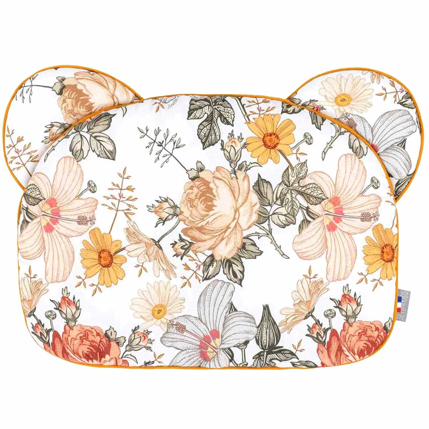 Oreiller plat anti tête plate Sevira Kids réversible et lavable