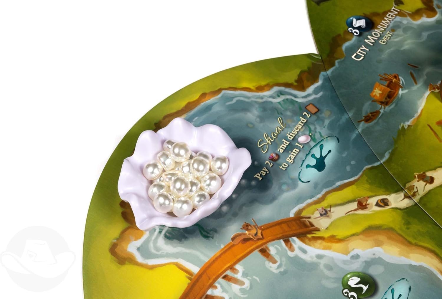Starling Games Everdell Deluxe Resource Vessels 2nd Edition | Themed Containers & Card Holders | Accessory Pack for Everdell Base Game & Expansions | Includes 10 Unique Vessels, 3 Leaf Card Holders