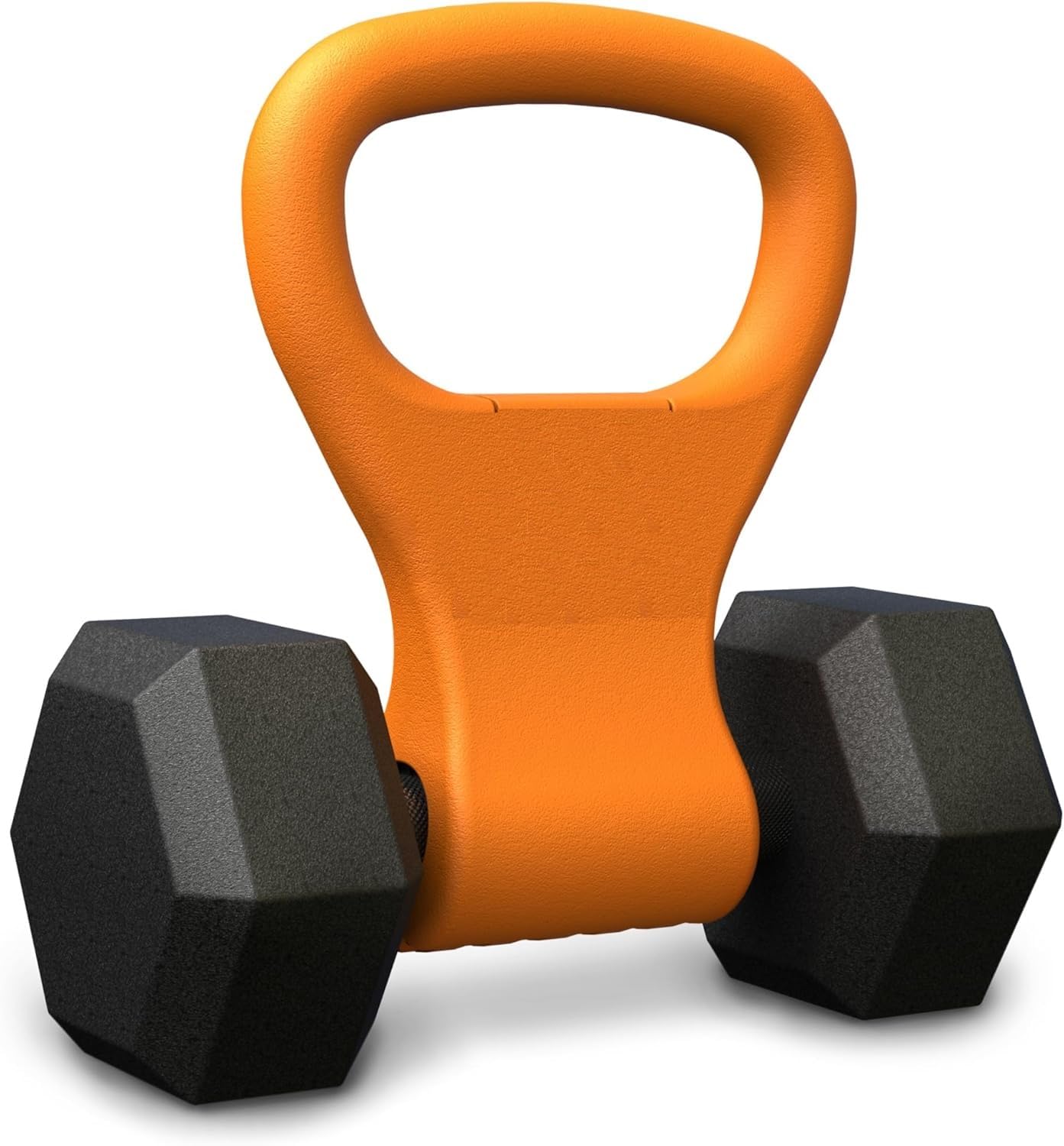 Leosportz Kettle Bell Handle - Adjustable Kettle Grip for All Weights | Kettle Bell for Dumbbell Cardio CrossFit | Gym Equipment for Home Gym Exercise (Orange)-image-43