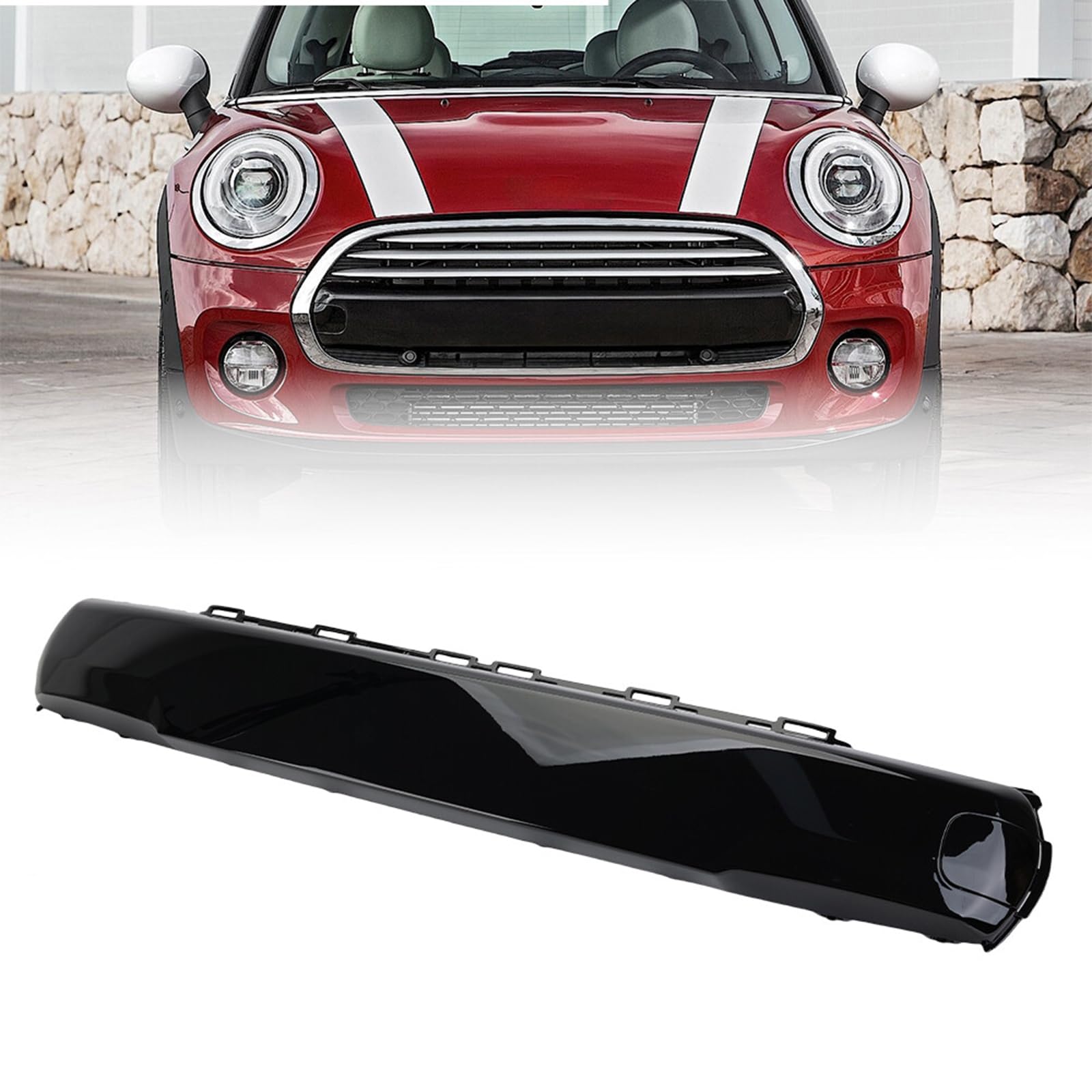 51117337791 Gloss Black Bumper Number Plate Cover For 2014 2018 Mini Cooper 256620041974 51117337791 Gloss Black Bumper Number Plate Cover For 2014 2018 Mini Cooper 256620041974