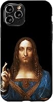 Vista 28 de Funda para iPhone 12 Pro Max Leonardo da Vinci - Salvator Mundi (salvador del mundo)