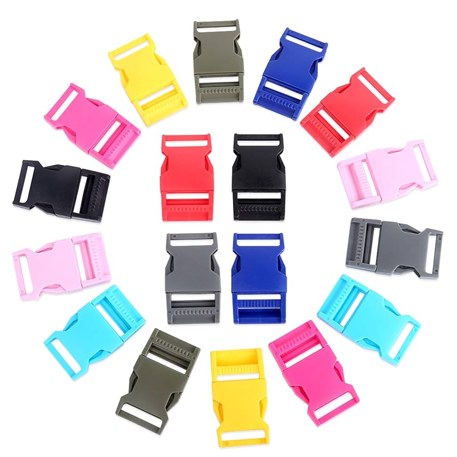 Amazon.com: YGDZ 1 Inch Buckles, 18pcs Side Release Plastic