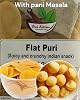 Desi Kitchen Pani Puri Flat Coin Crispy Indian Snack 7oz 200g