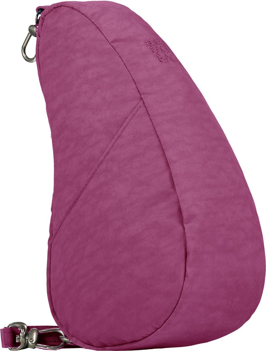 AmeriBag 10" Healthy Back Bag Nylon Ergonomic Crossbody Sling Baglett for Everyday Use, Travel & Walking Comfort
