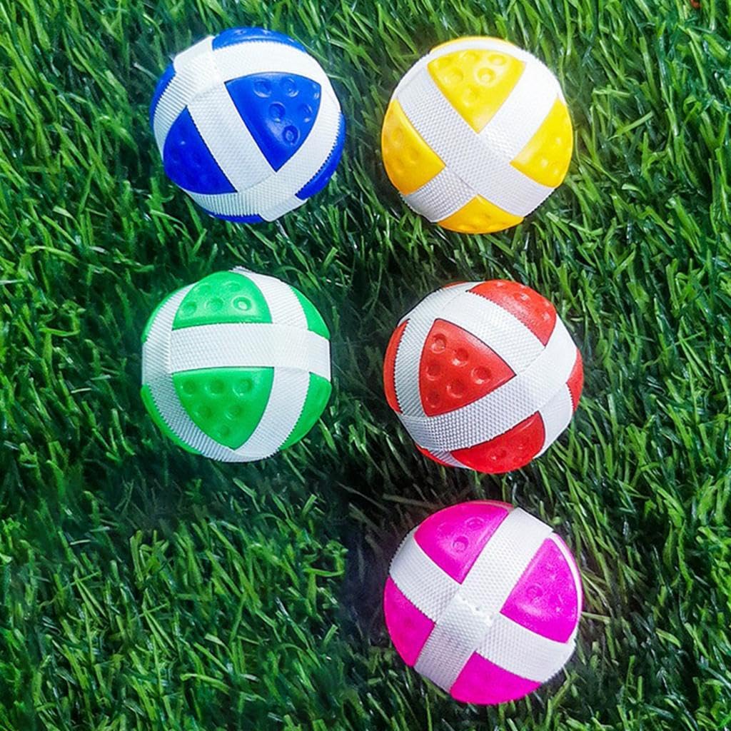 6X 20 Pelotas Adhesivas de Golf, Juguete Deportivo, Accesorios de Juego Multifuncionales, Bolas de Gancho Y Bucle
