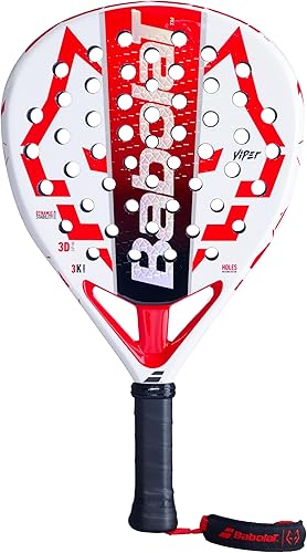 Babolat Technical Viper Juan Lebron - Pala de pádel (blancorojo)