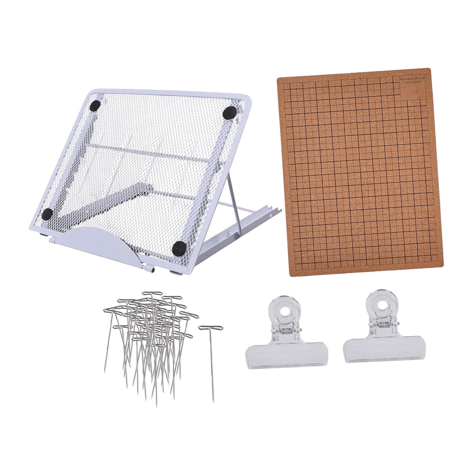 HEAVENGLOW Macrame Board Kit Handmade Braiding Craft Helper for Shop Enthusiast Cording 40.7x30.6cm|Crafts | Needlecrafts & Yarn | Macram? | Macrama© Kit-picture-13