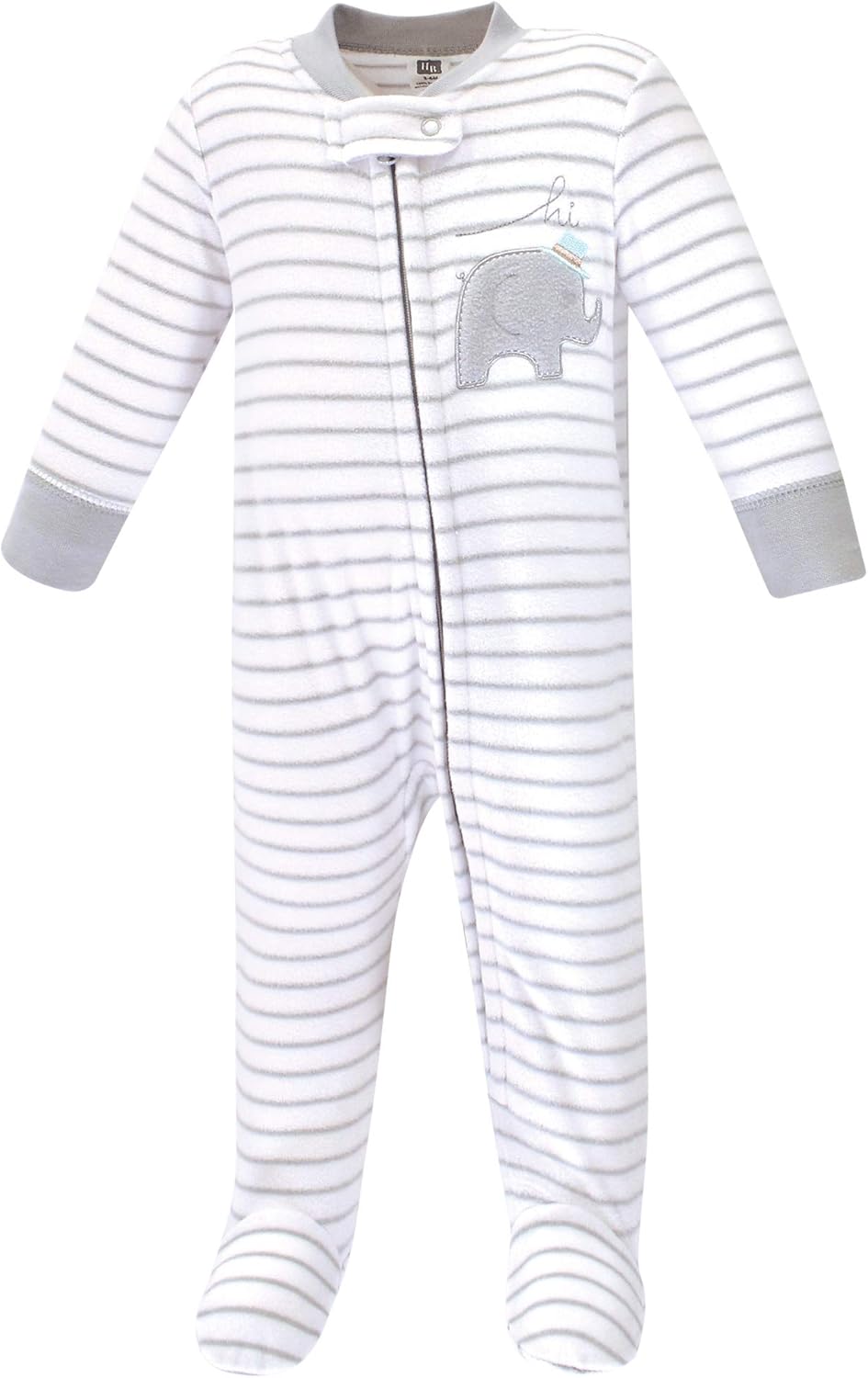 Hudson Baby Unisex Baby Fleece Sleep and Play - Image 3