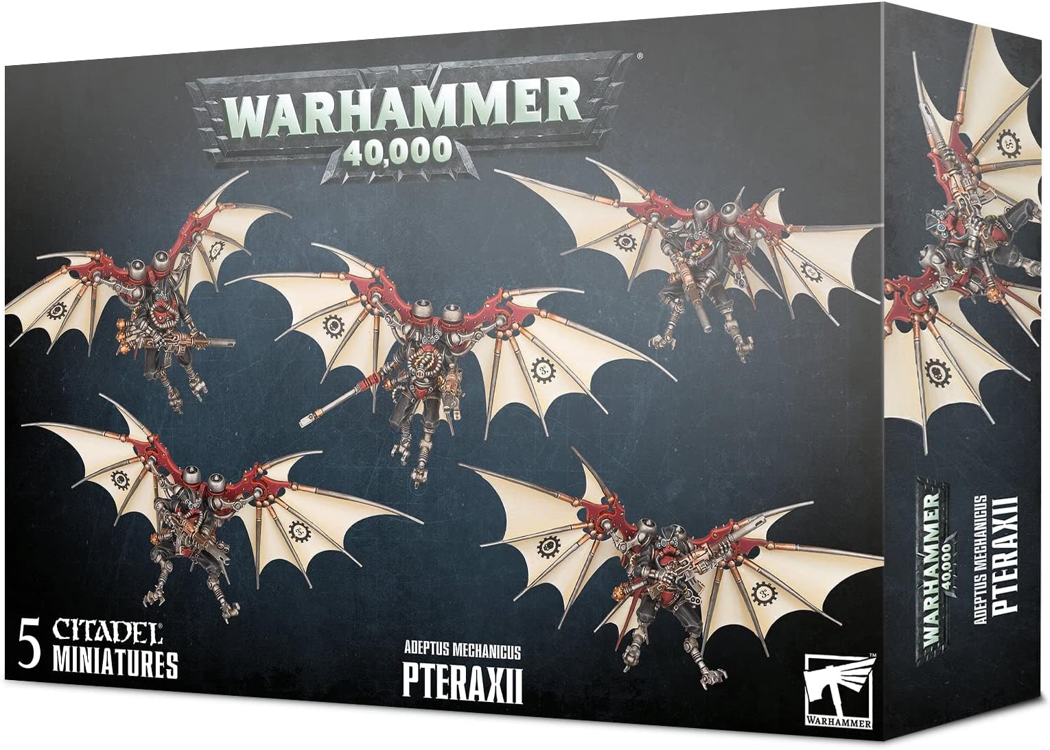 Games Workshop Warhammer 40k - Adeptus Mechanicus Pteraxii Black 59-23