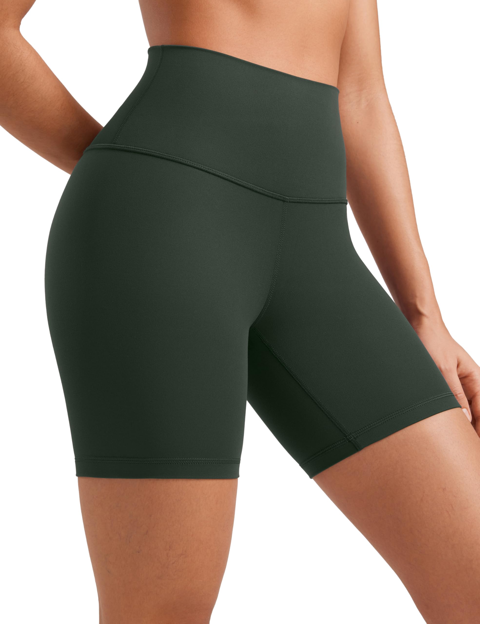 CRZ YOGA Womens Butterluxe Yoga Shorts - 2.5''/4''/6''/8'' High Waisted Workout Gym Leggings Running Spandex Biker Shorts — view 35