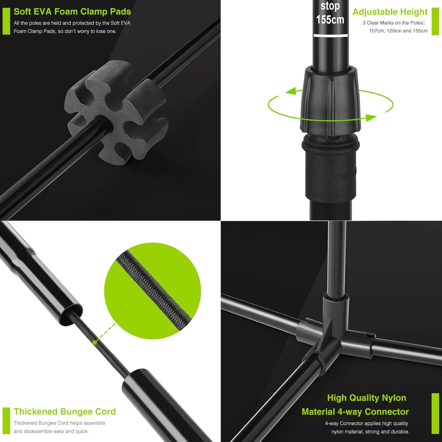 Patiassy Portable Pickleball Volleyball Badminton Combo Set with Net, 2 Rackets, 3 Shuttlecocks, 1 Volleyball, 2 Pickleball Paddles and 2 Pickleballs for Indoor Outdoor Court Backyard, 17ft : Sports & Outdoors