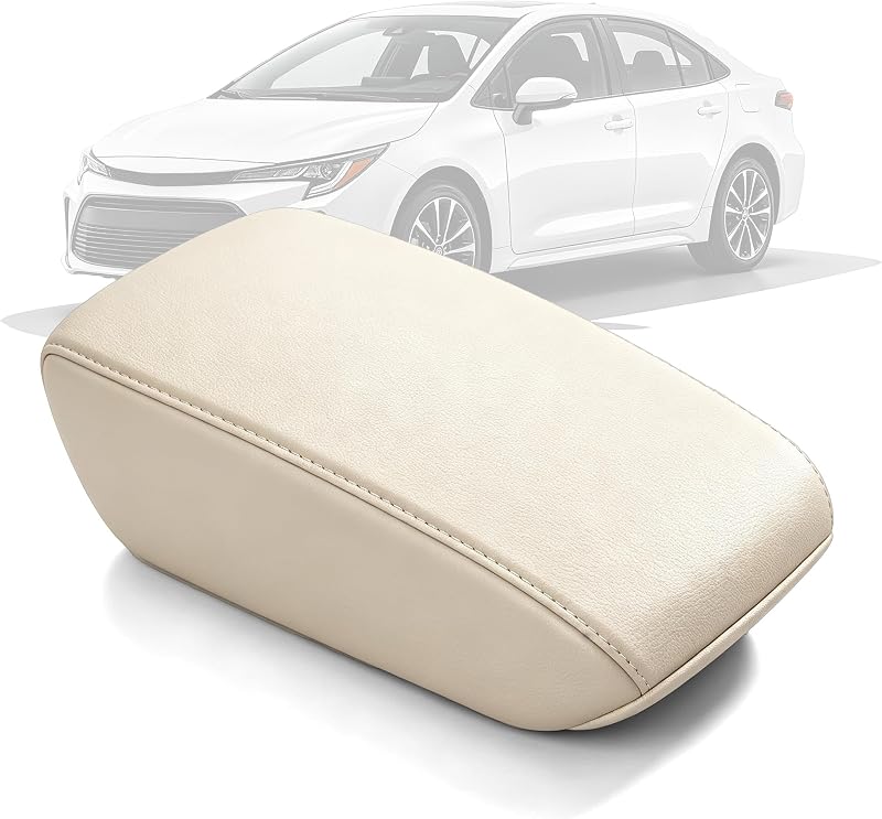 Capa do console central AOMSAZTO bege para Toyota Corolla 2020–2023 – 1 unidade