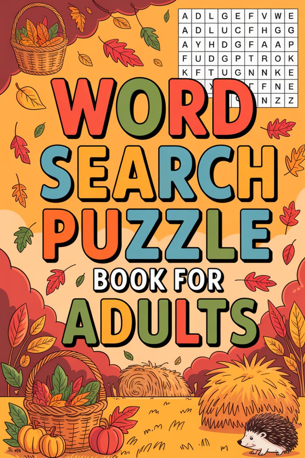 Word Search Puzzle Book for Adults: Easy-to-Follow Activity Companion for Grown-Ups