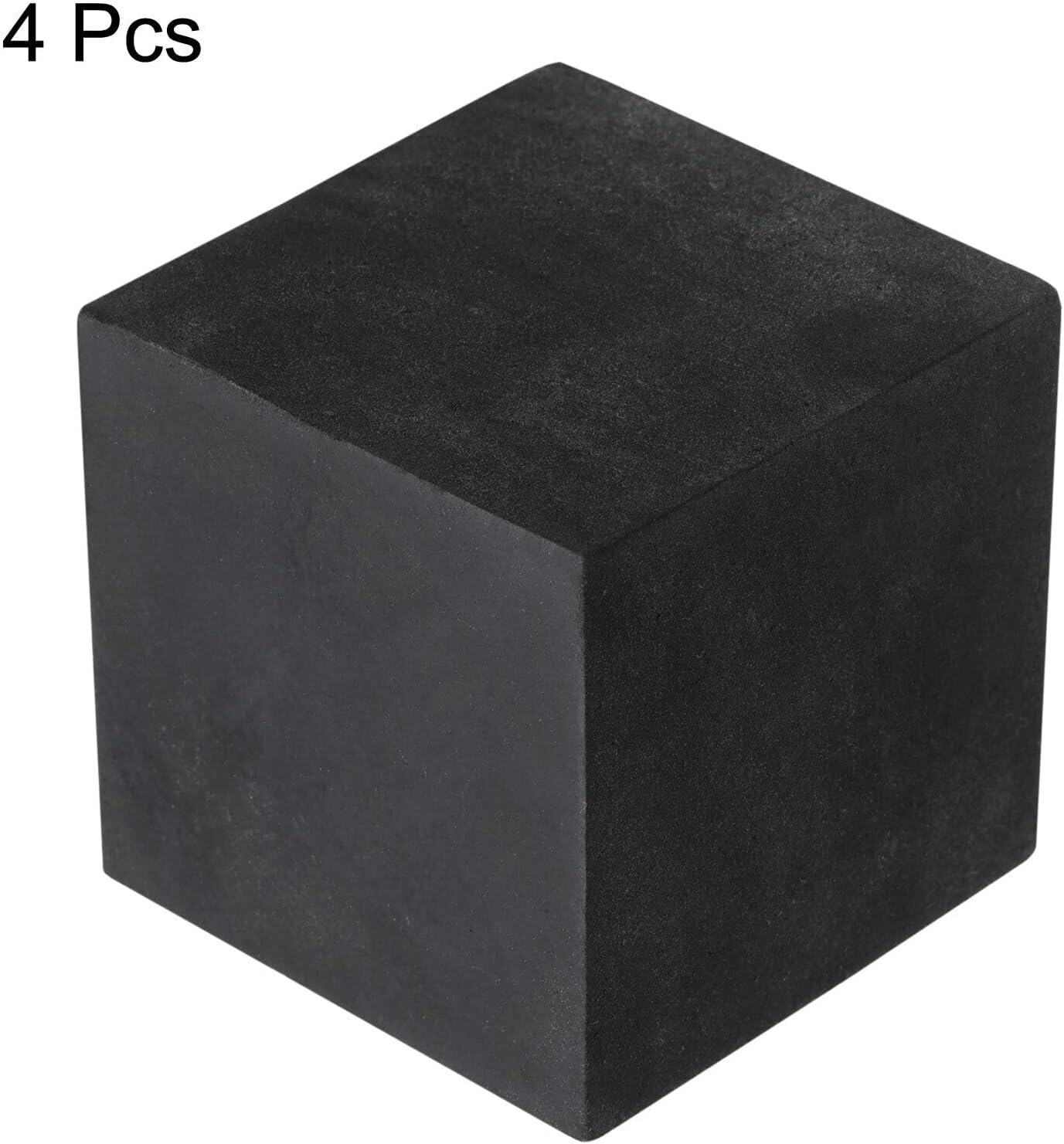 Toolparts And Accessories 4pcs Rubber Anti-Vibration Pads Hard Pads 50mm X 50mm X 50mm Square (#CN#130824-13610)