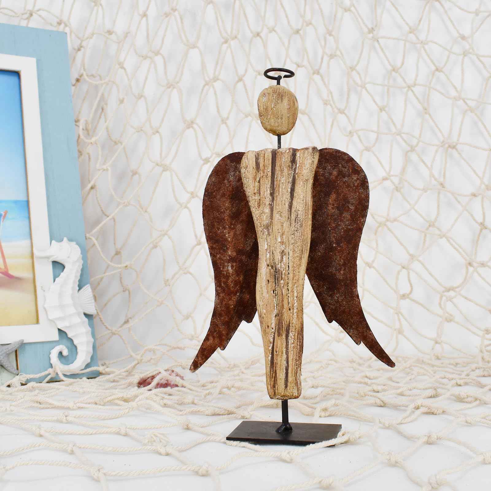 木製エンジェル Amazon.co.jp: モーニングビューエンジェルフィギュア装飾