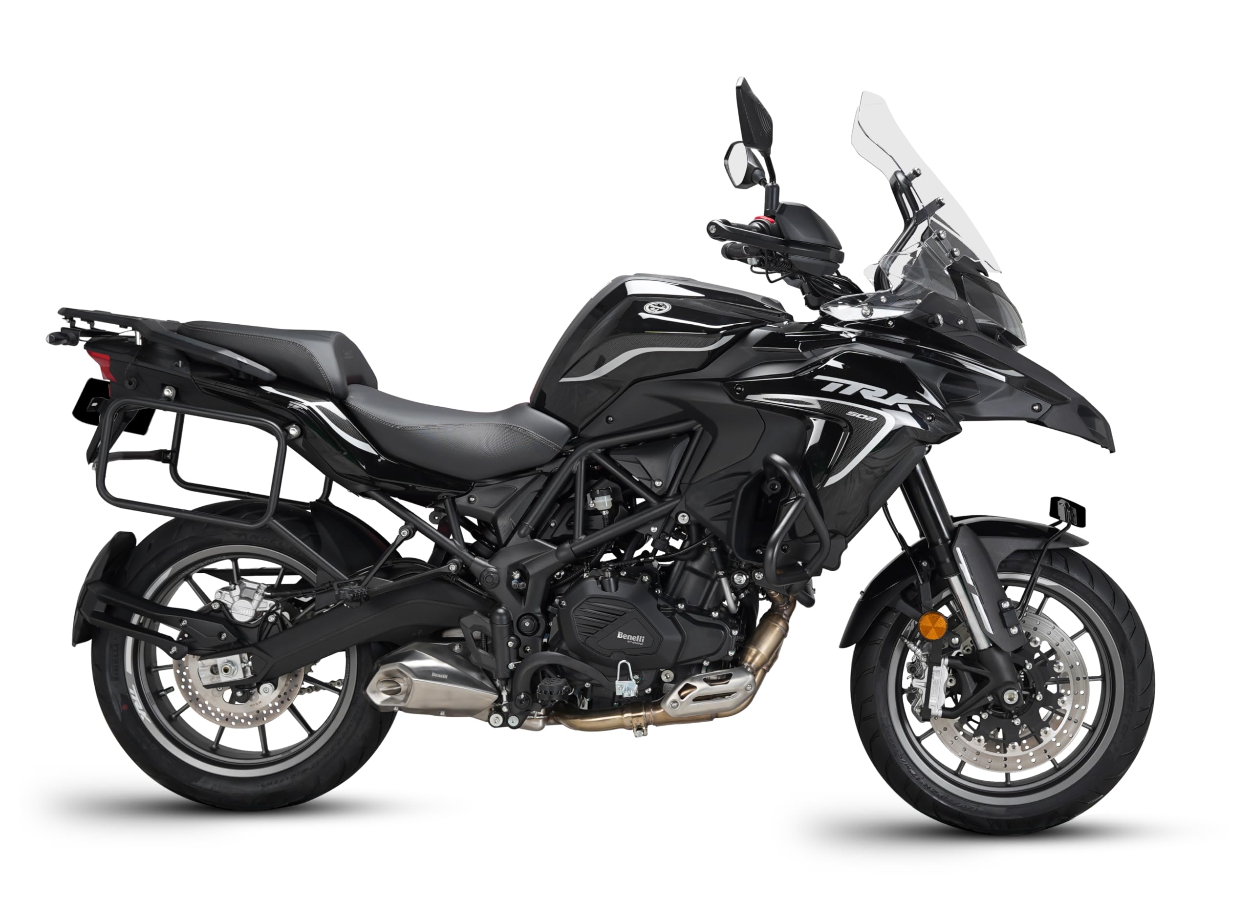 BENELLI TRK 502Dual Channel Abs Motorcycles/Bike Black Booking for Ex-Showroom Price-image-5